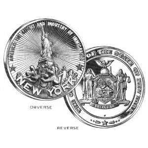  New York Bicentennial Medal   Sterling Silver Everything 