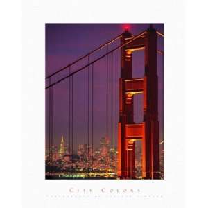 Stephen Simpson   City Colors San Francisco Bridge Size 22x28 by 