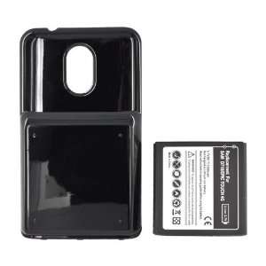  For Samsung Epic 4G Touch Black 3500 mAh Extended Long 