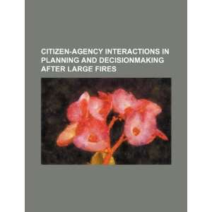  Citizen agency interactions in planning and decisionmaking 