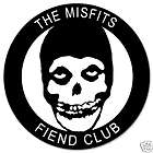 Misfits Fiend Club car bumper sticker decal 4 x 4