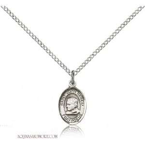  St. John Bosco Small Sterling Silver Medal Jewelry