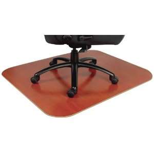  DAZZ Reversal Medium Chair Mat, Cherry and Oak Wood Veneer 