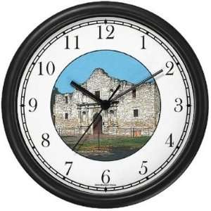  Alamo   Famous Landmark Wall Clock by WatchBuddy 