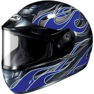  HJC CS R1 Inferno Snow Helmet X Small  Blue Automotive