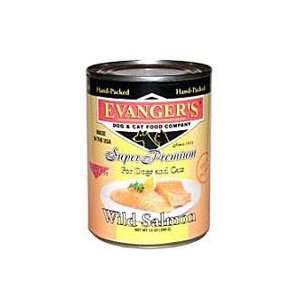  Evangers Super Premium Wild Salmon Canned Food 12/12 oz 