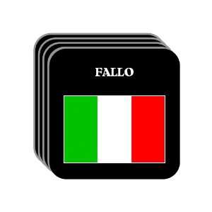  Italy   FALLO Set of 4 Mini Mousepad Coasters 