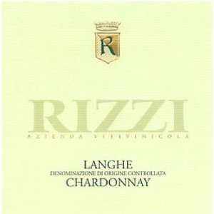  2010 Rizzi Langhe Chardonnay Doc 750ml Grocery & Gourmet 