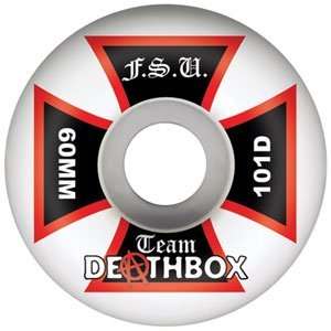  DeathBox   F.S.U. Team Skateboard Wheels (60mm/101D 