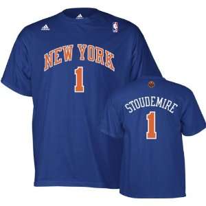  Amare Stoudemire Blue adidas Player Name and Number New 
