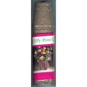  Peat Pots Jiffy 2.25 in Round  24 pk