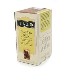 Decaffeinated Chai Tea by Tazo   24 Bags (1.7 ounce)  