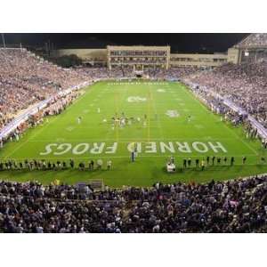 TCU Horned Frogs Stands are Packed at Amon G. Carter Stadium Canvas 