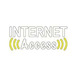 Internet Access Window Cling Sign