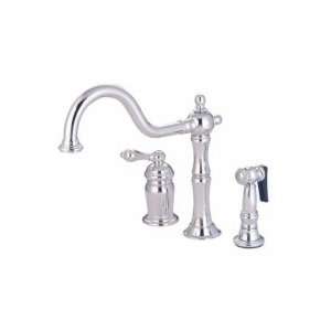   Design Deck Mount Kitchen Faucet With Spray ES1811ALBS Home