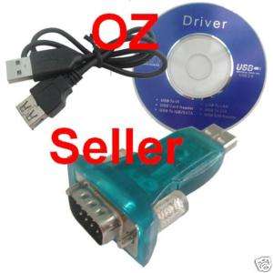 USB to Serial RS232 DB9 9 Pin Adaptor/Converter Win7  