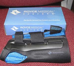 Royce Medical Ossur America Exoform 8 Wrist Brace 507077 507085 50783 