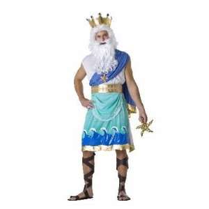  Adult Greek God Poseidon Costume 