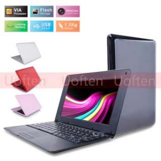 RED 10 Google Android 2.2 Netbook Laptop WiFi 2GB 256MB PC Flash 