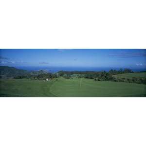  High Angle View of a Golf Course, Santo Da Serra Course 