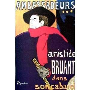  Aristide Bruant Dans Son Cabaret    Print