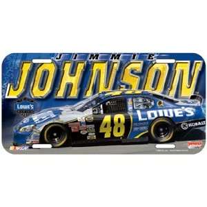   Johnson #48 High Definition License Plate *SALE*