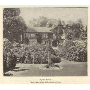  1921 Rydal Mount Near Ambleside William Wordsworth Home 