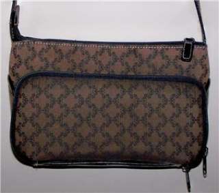Rosetti Womens Medium Brown Crossbody Handbag Shoulder Purse  