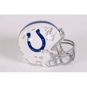 Peyton Manning Autographed Indianapolis Colts Replica Revolution Mini 