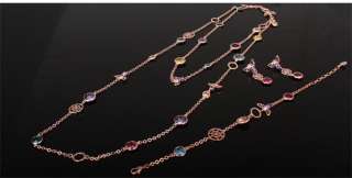   Luxury Jewelry CZ color crystal Strands Bracelet tb1217 3 types  