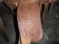 Marked American Made Trail Roping Horse Work Horse Saddle #1380F 14 1 