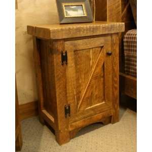  Rustic Reclaimed Wood Alpine Heirloom Nightstand