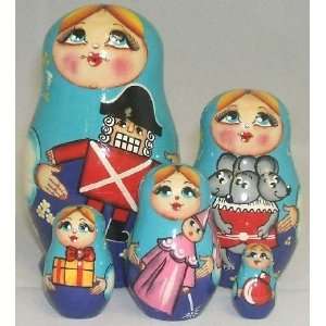   piece Nutcracker Suite Russian Wood Nesting Doll