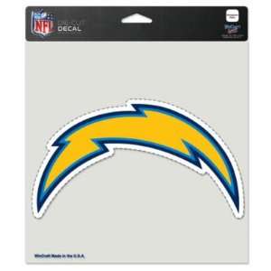  SAN DIEGO CHARGERS OFFICIAL LOGO COLOR DIE CUT DECAL 