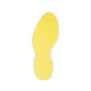 Footprint,12 In Length,yellow   BRADY  Industrial 