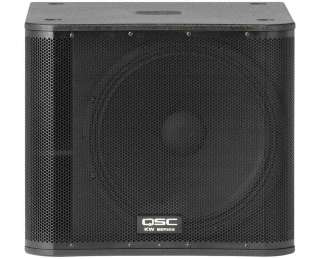 QSC KW181 18 Powered Subwoofer KW 181 Sub PROAUDIOSTAR 684284057839 
