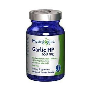  Garlic HP 650 mg 60 Enteric Coated Tablets Health 