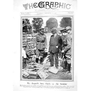  1916 Mr. Asquith Somme Lloyd George Verdun Marne War 