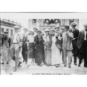  early 1900s photo Miss Rubel, Becky Edelson, Louise Berger 