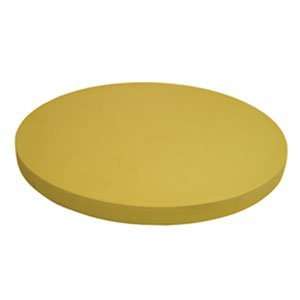 14 x 1 Round Heavy Duty Synthetic Rubber Cutting Board  