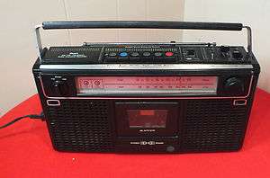Rare Vintage  Roebuck AM/FM Stereo Radio Cassette Recorder 