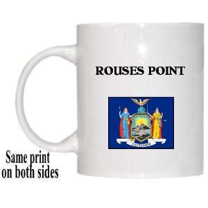  US State Flag   ROUSES POINT, New York (NY) Mug 