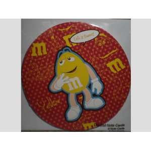  Round M&Ms Yellow Character Blank Note Cards Envelopes 