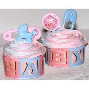  Baby Blocks Cupcake Sleeves (1 dz)