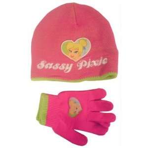    Tinkerbell Sassy Pixie Beenie & Glove Set