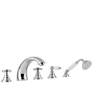 WS Bath Collections Belinda 040 CO Polished Chrome / Gold Fonte Fonte 