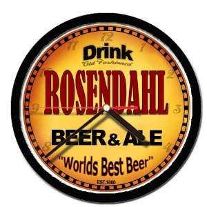  ROSENDAHL beer and ale cerveza wall clock 