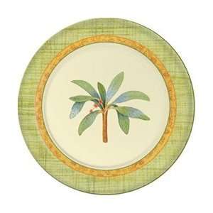  Paper Plates 88144 Tropical Palm Dinner Plate Kitchen 