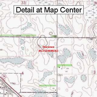   Map   Florence, South Dakota (Folded/Waterproof)