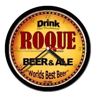  ROQUE beer and ale cerveza wall clock 